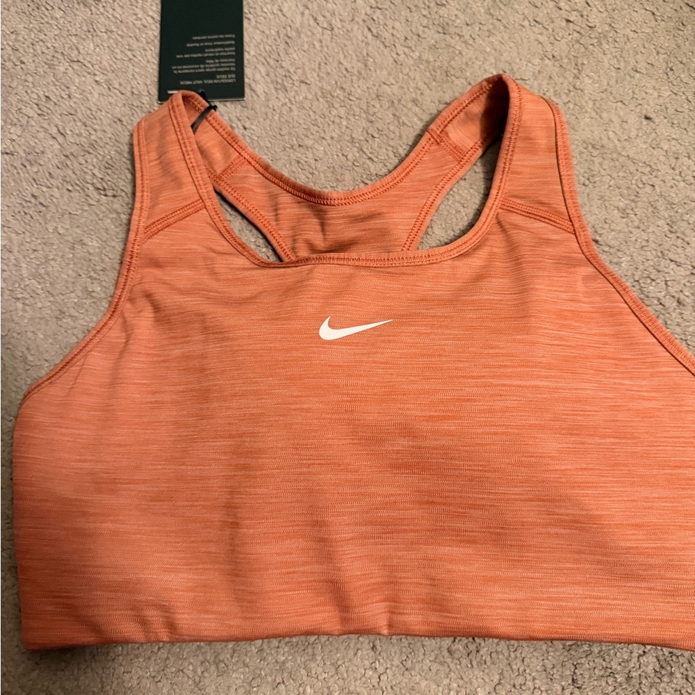 Nike Women's Rust Swoosh Sports Bra